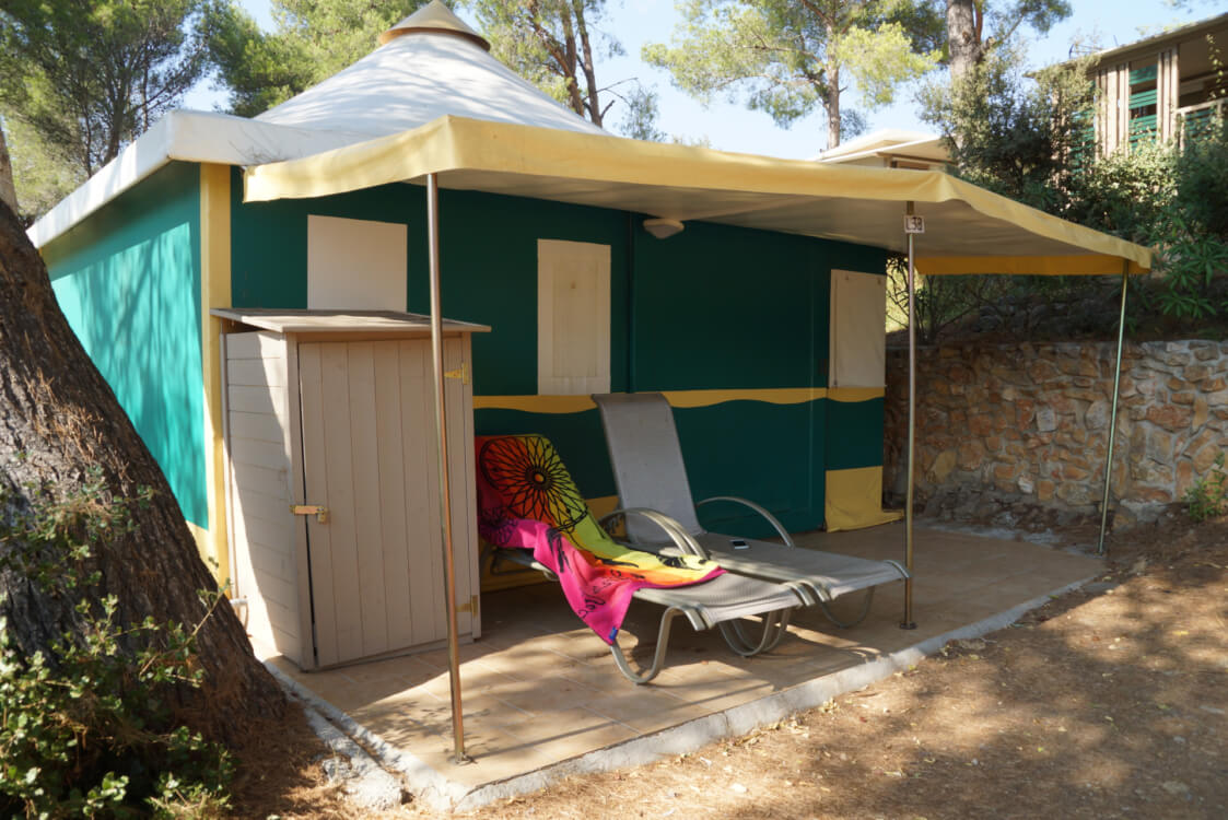 Extérieur du Bungalow Madrague