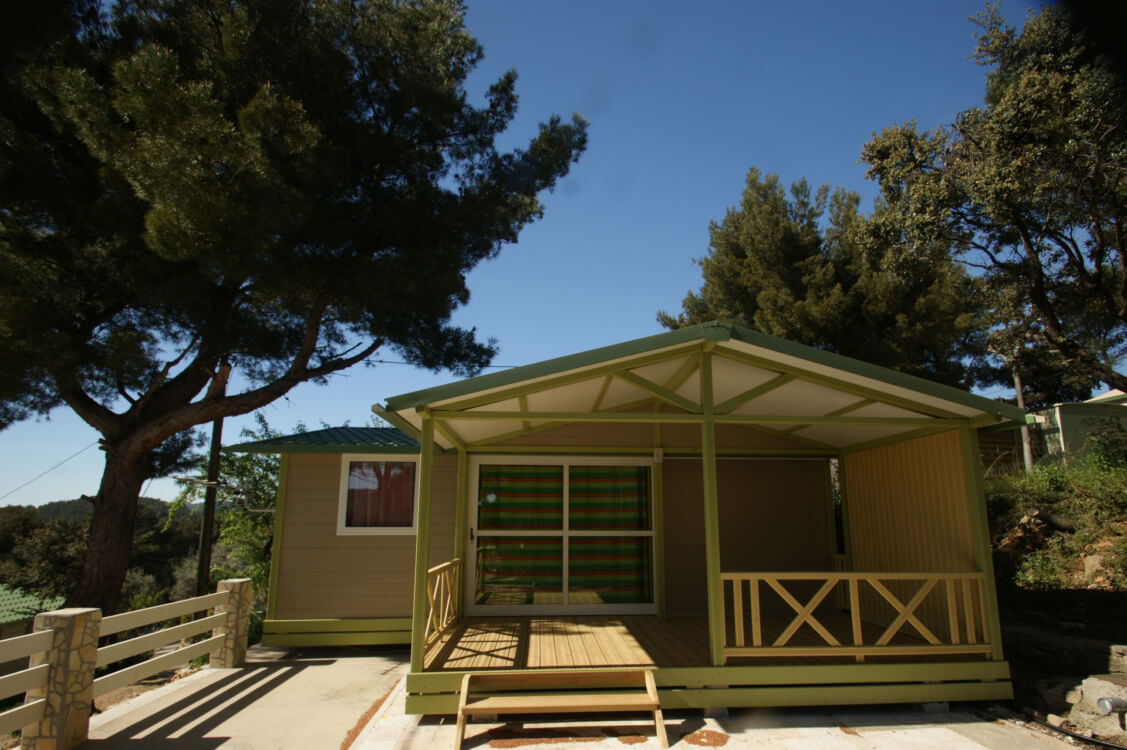 Extérieur de la Location Les Lecques en camping 4 étoiles à Saint Cyr sur Mer