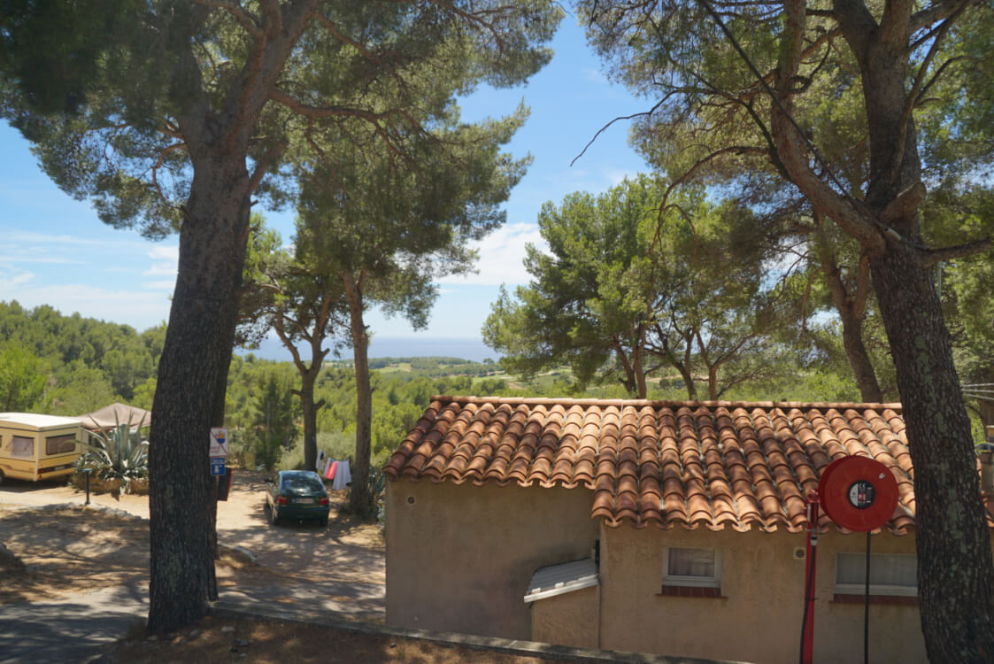 Chalet Le Brusc en camping 4 étoiles à Saint Cyr sur Mer