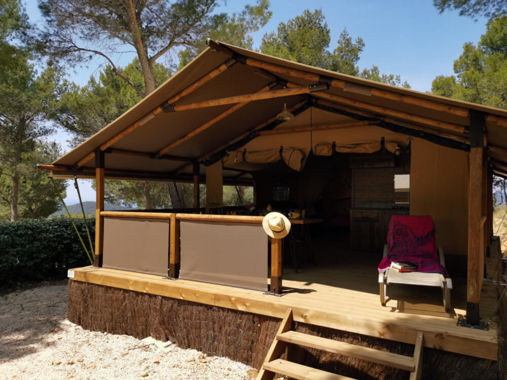 Vue extérieur de la Location Lodge Porquerolles